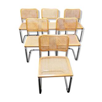 Marcel Breuer cesca chairs set of 6
