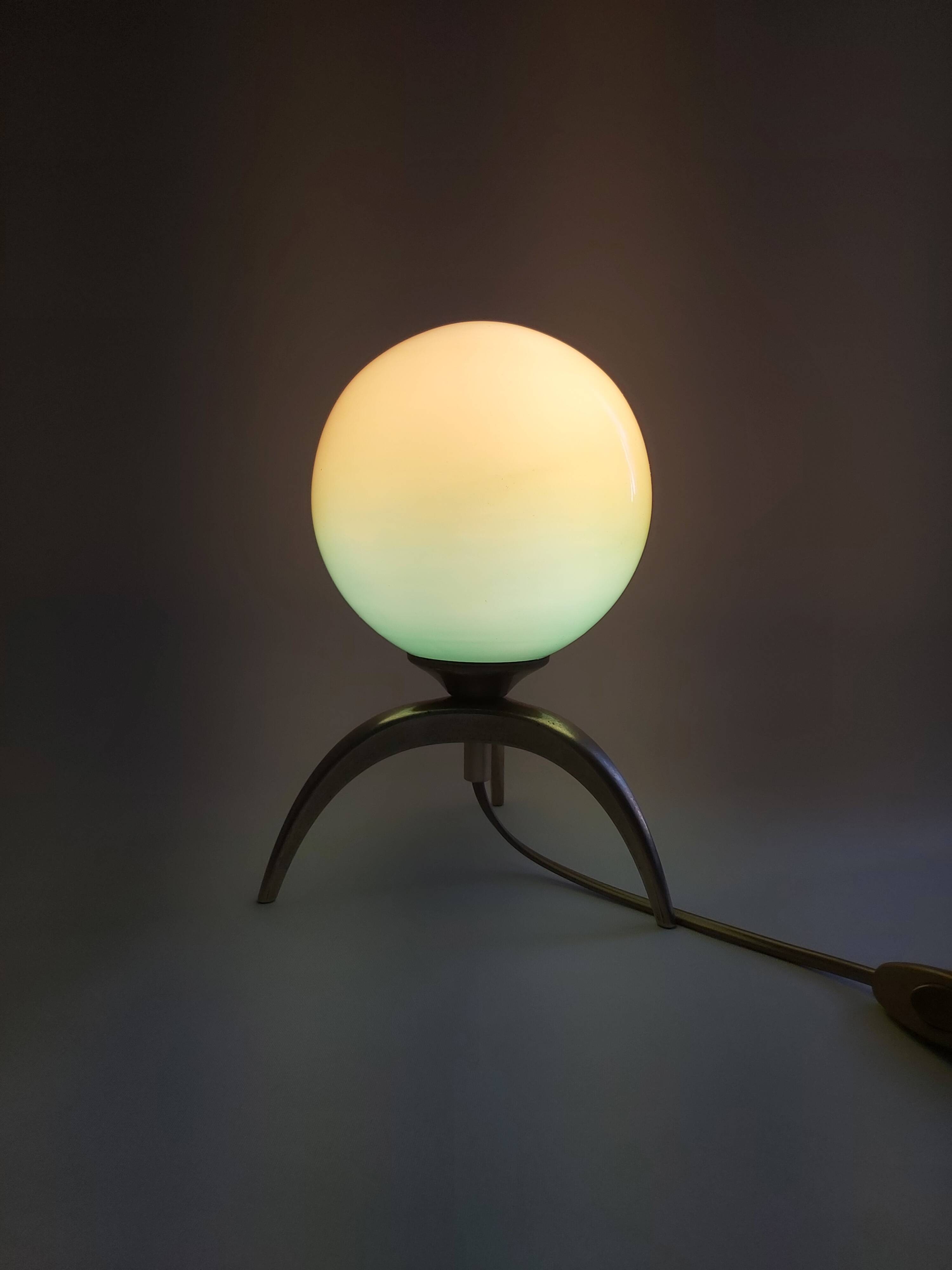 A pair of bedside lamps.