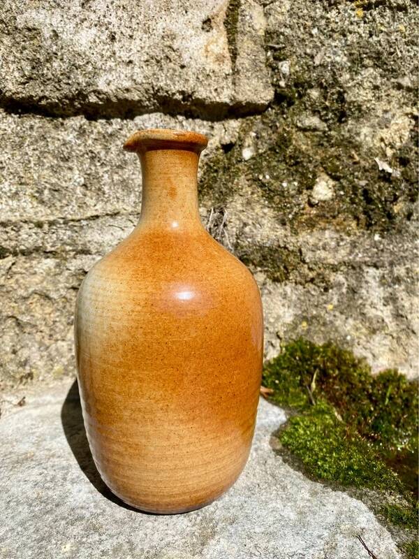 Vintage stoneware jug without handle