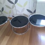 Round coffee table 70s