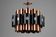 Copper & Black Pendant Lamp by Werner Schou for Coronell Elektro — Denmark, 1960s