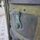 Antique wooden stove, Art Nouveau style