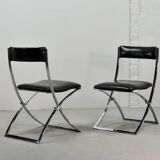 Vintage Marcello Cuneo Dining Chairs for Mobel Italia, 1980s