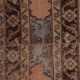 Vintage Turkish hallway rug 54x690 cm