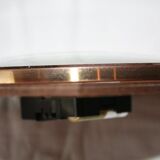 Bayard vintage formica wall clock red