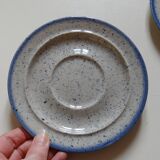 Trio of Tulowice coffee cups and bowls