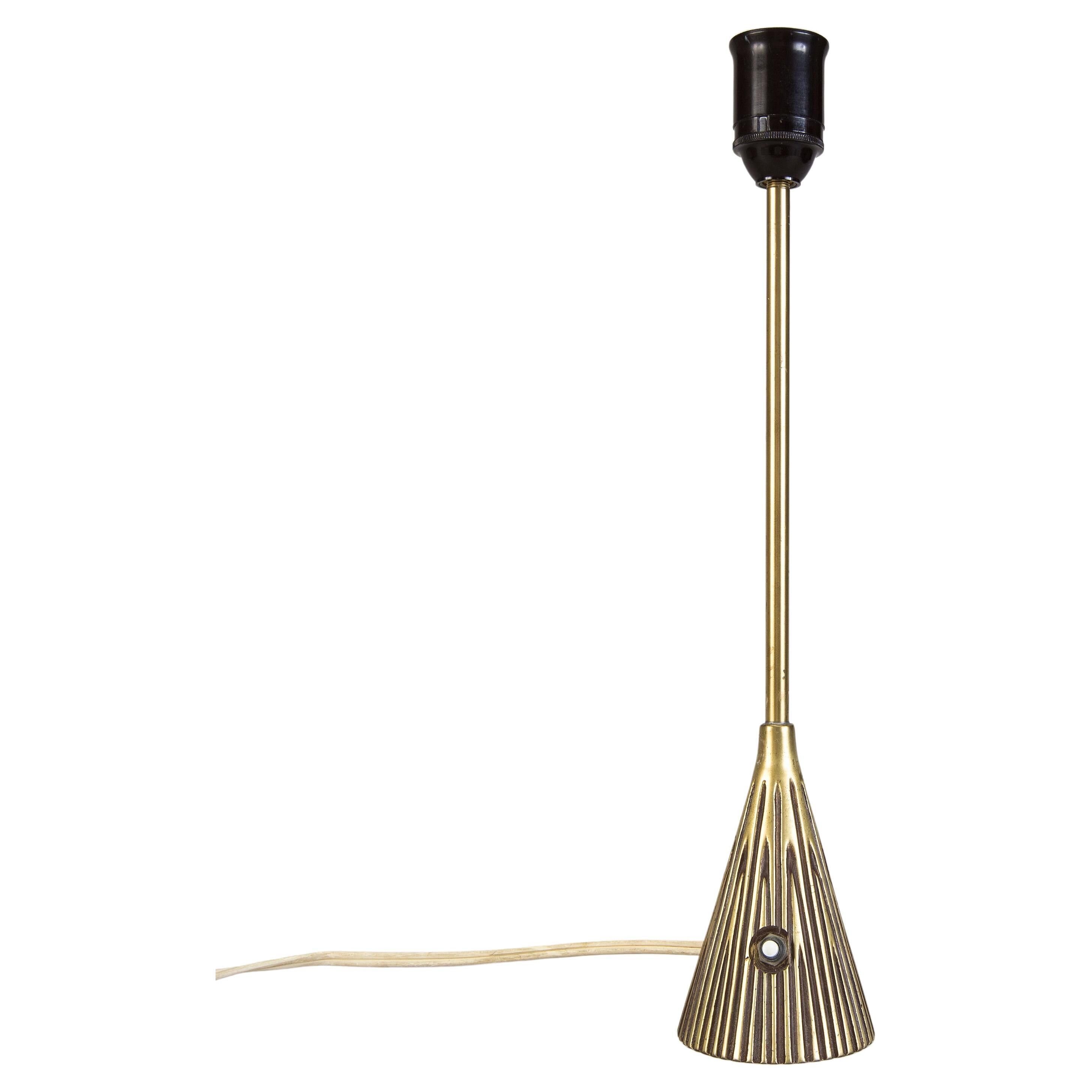 ASEA lamp in cast bronze by Sonja Katzin, Sweden, 1960
