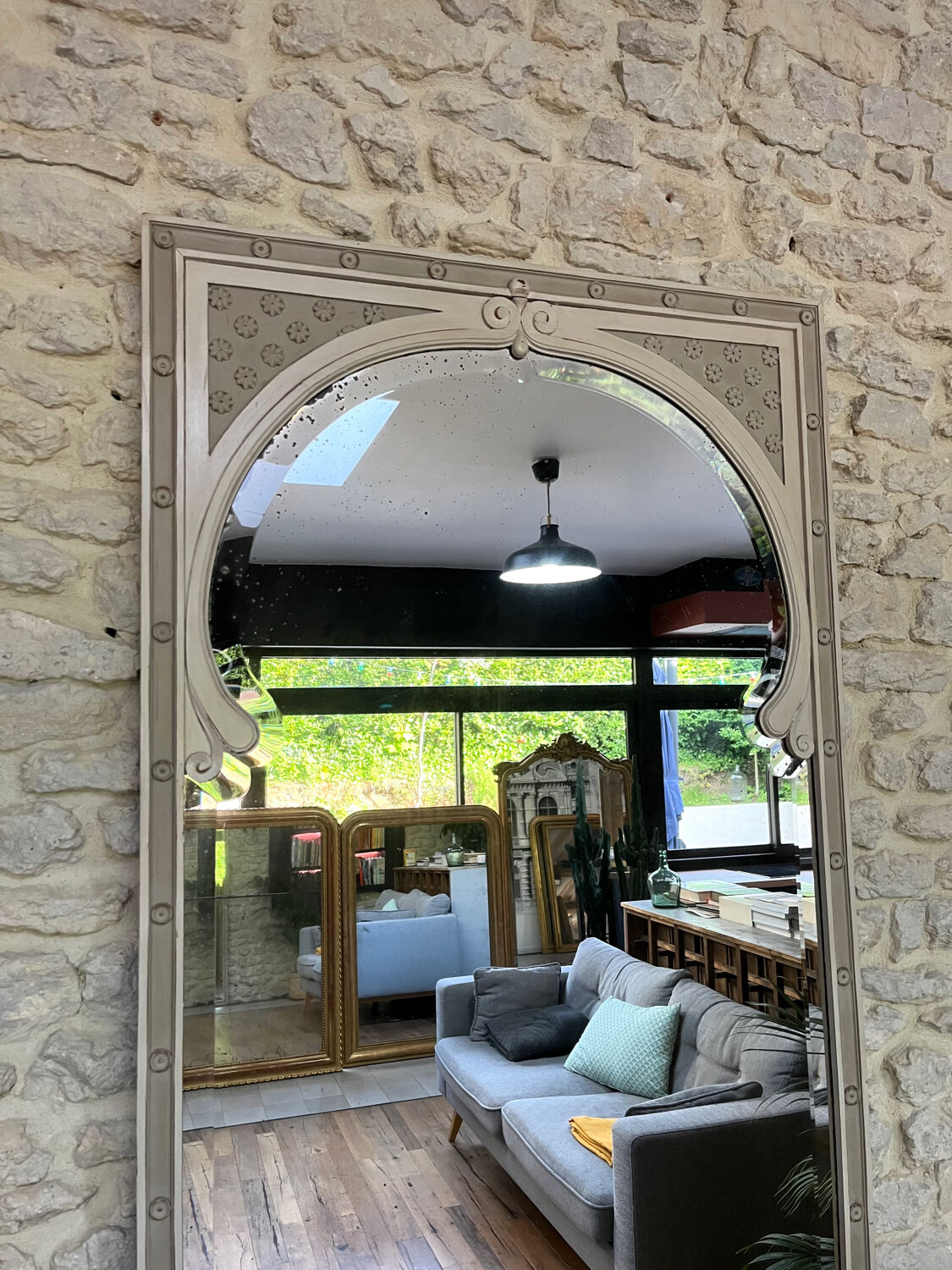 Mirror Mirror period mid-twentieth 230cm / 80,5cm.