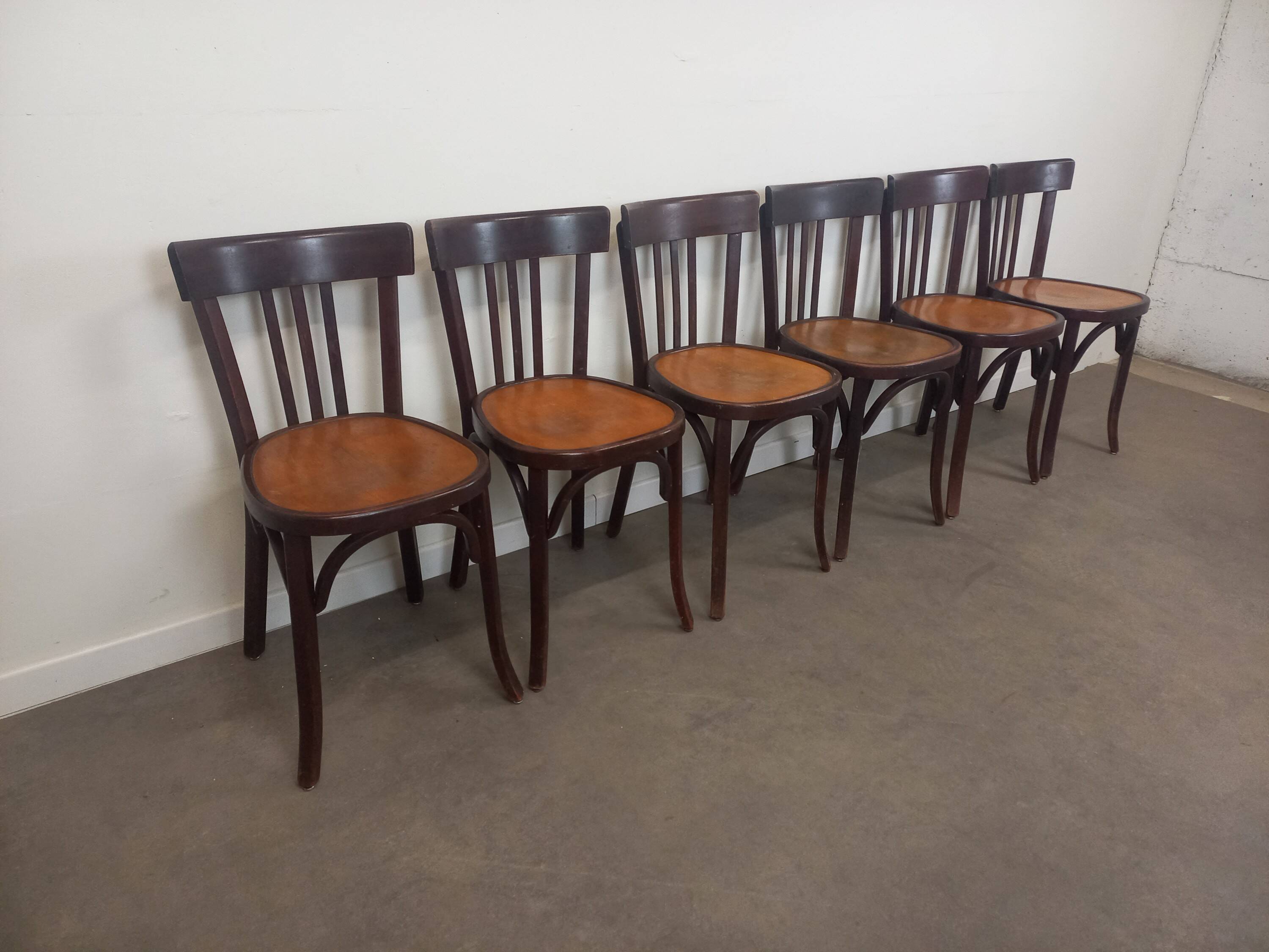 6 Baumann bistro chairs