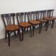 6 Baumann bistro chairs