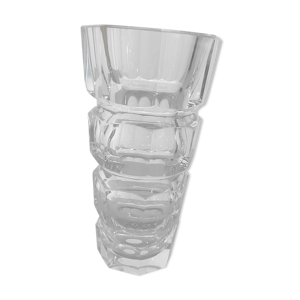 Vase en cristal taillé - art