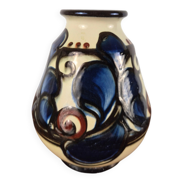 Petit vase en grès émaillé, atelier Danico, Danemark, 1930