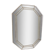 Miroir octogonal à parecloses,églomisé