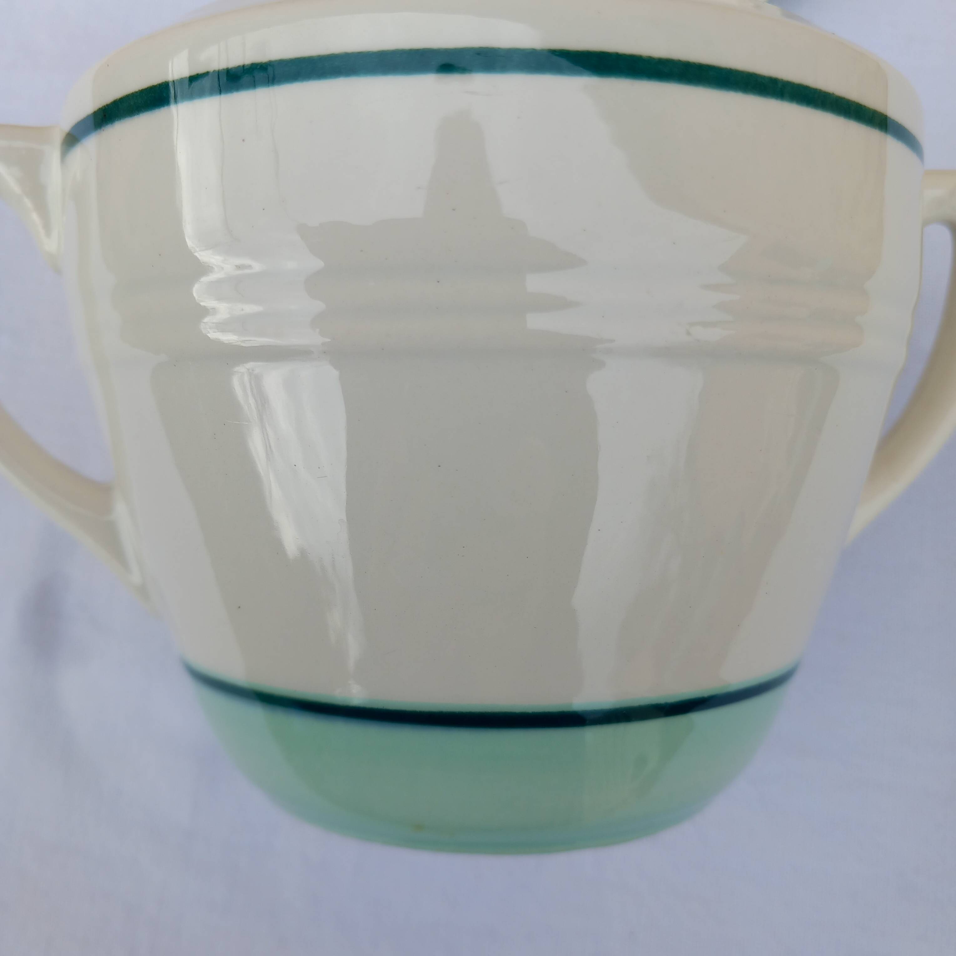 Art deco sugar bowl "Amanda"