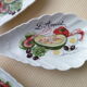 Service à avocats en porcelaine L'Hirondelle