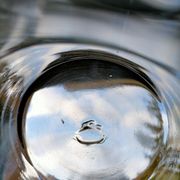 Blown glass jar