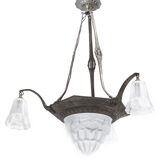 Art Deco chandelier "Degué"