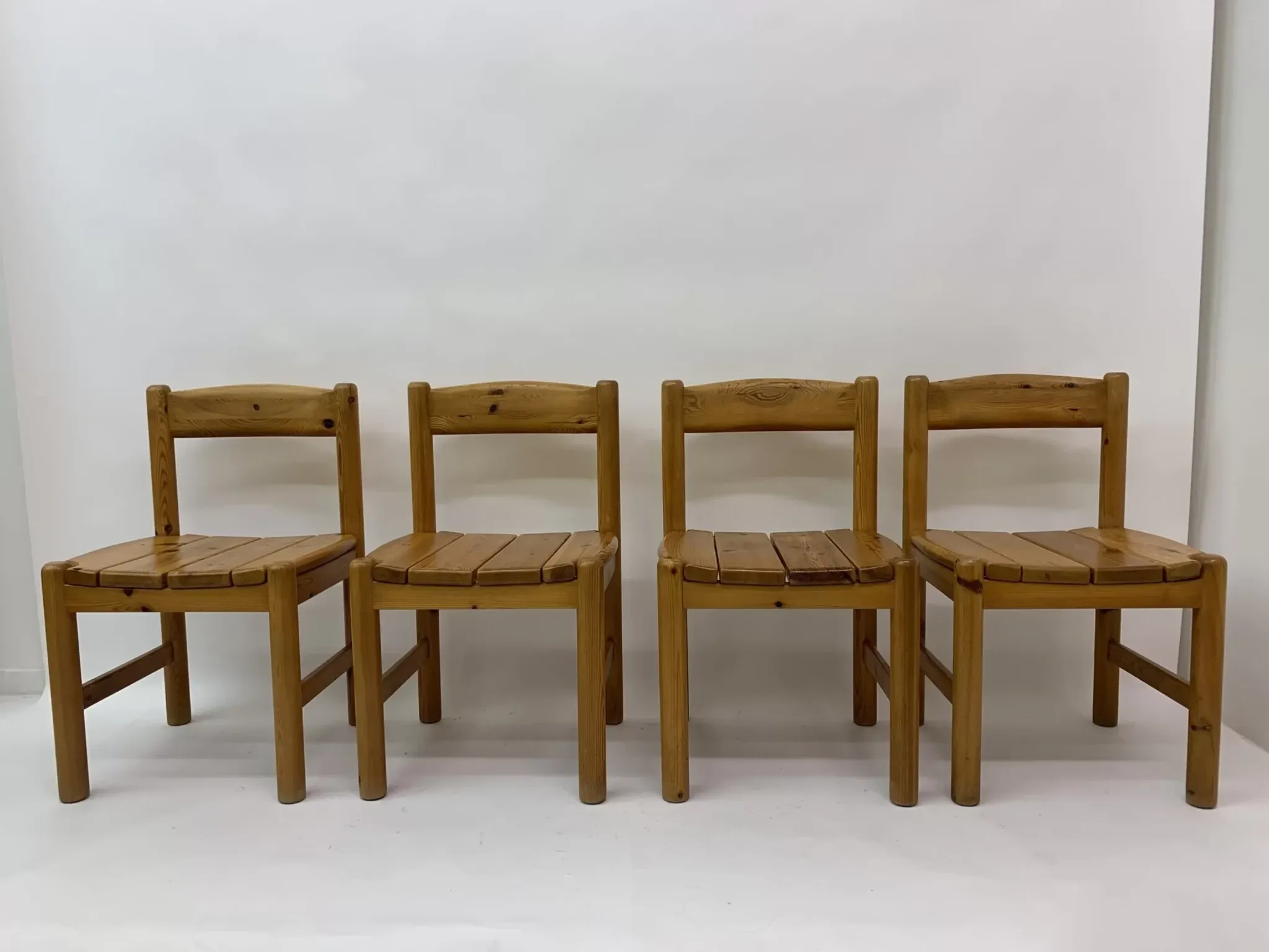 Set of 4 Rainer Daumiller dining chairs, 1970s