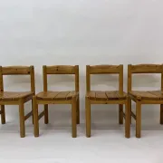 Set of 4 Rainer Daumiller dining chairs, 1970s
