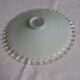 White opaline daylight and transparent wavy edge