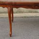 Table ovale avec rallonges, style Louis XV
