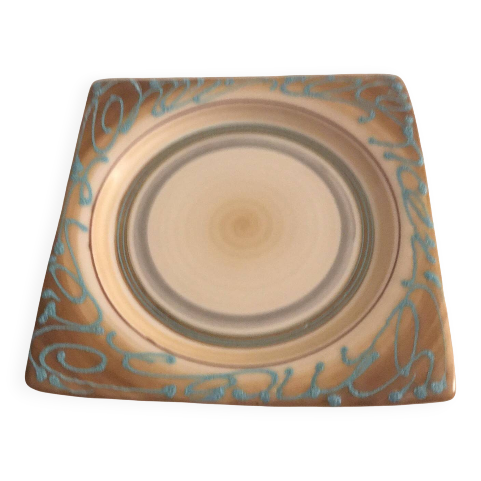 Assiette poterie de salerne France