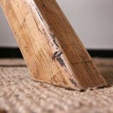 Solid wood farmhouse table