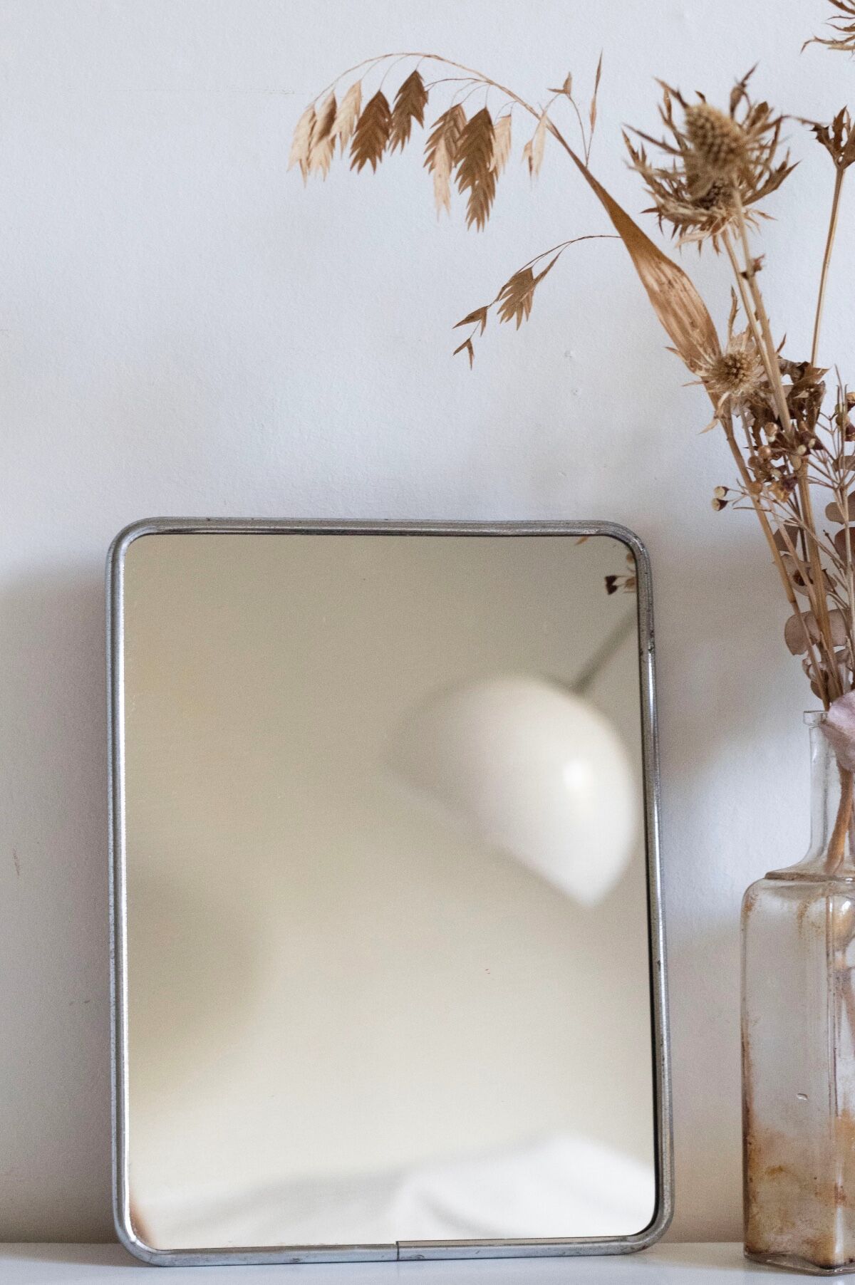 Vintage barber mirror 24*18cm