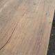 Farm table 2 drawers solid oak raw wood
