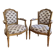 Paire de fauteuils Louis XVI restaurés
