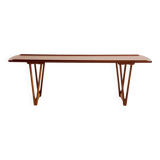 Restored teak coffee table (MK10666)