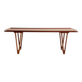 Restored teak coffee table (MK10666)