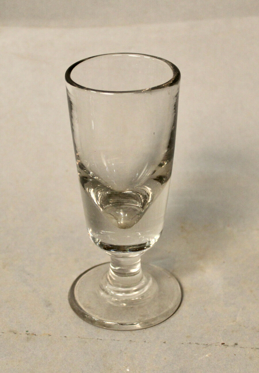 Set Of 5 Glasses with Old Absinthe And 2 Spoons with Absinthe