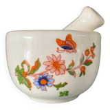 Small vintage porcelain mortar