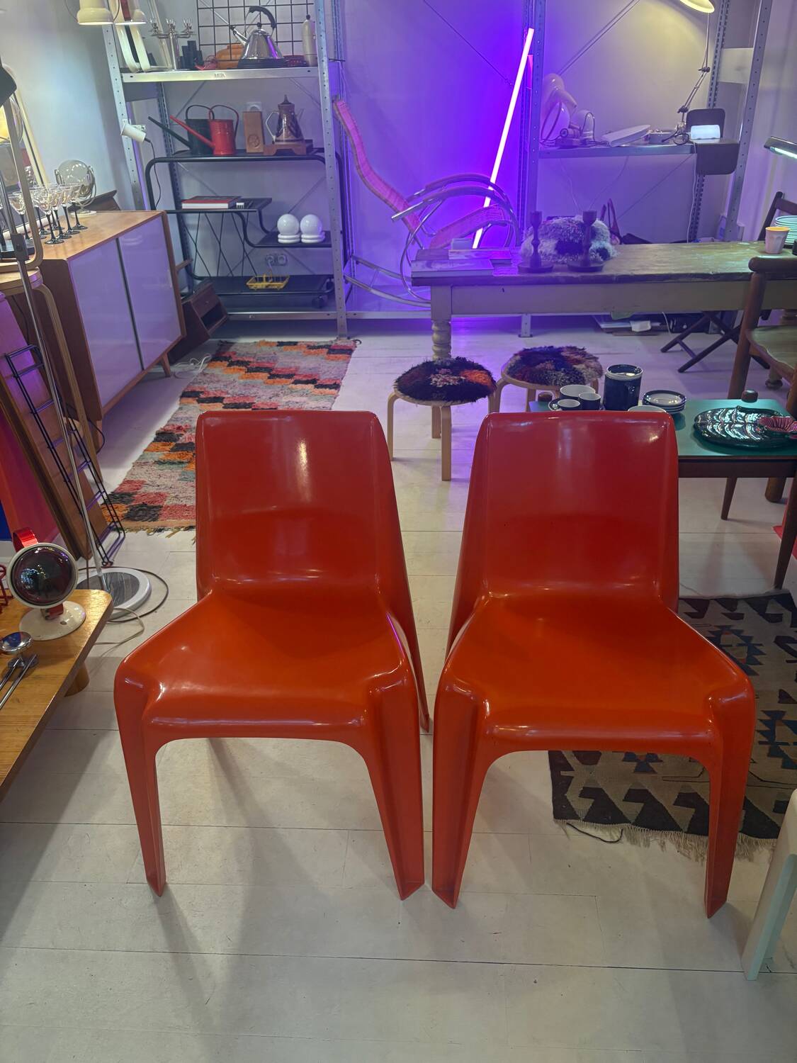 Pair of Bofinger BA1171 chairs