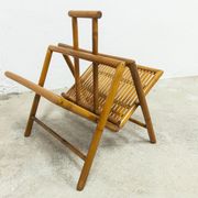 Porte revue en bambou pliable 1960