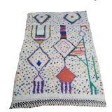 Handmade wool Berber rug 150 X 100 CM