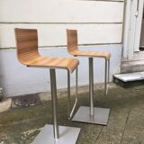 Designated Bar Stool in Zebrano