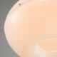 Italian Space Age Big White Doughnut Lamp, 70s