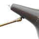 Stilnovo design floor lamp three arms years 50 in alluminium marble, rarest