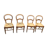 4 chairs louis Philippe mulched