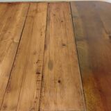 Table ovale en bois avec rallonges