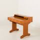 Italian mid century modern teak desk by IMB, 1960s