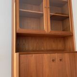 Scandinavian teak display cabinet from the 60s by Erik Brouer