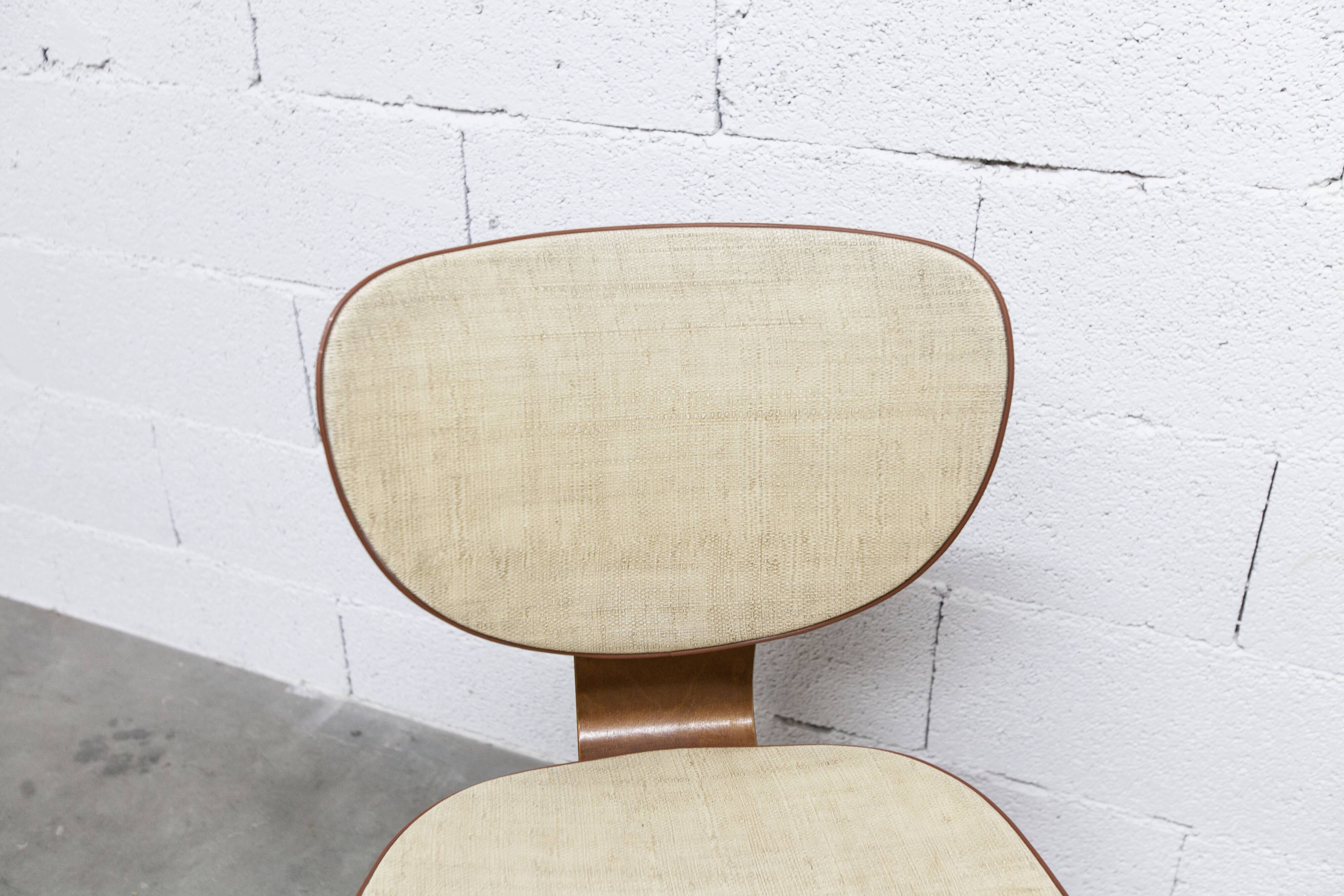 Pair of Baumann chairs No. 831 G1 "design Max Bill" 1960