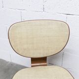 Pair of Baumann chairs No. 831 G1 "design Max Bill" 1960