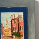 Still life with wine and painting, signed