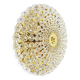 Wall sconce with magnificent flowers by Emil Stejnar, Austria, 1960s.