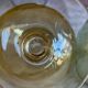 6 vintage glasses of iridescent colors