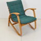 Bent Beechwood Armchair,Design Jan Vaněk,1930's.